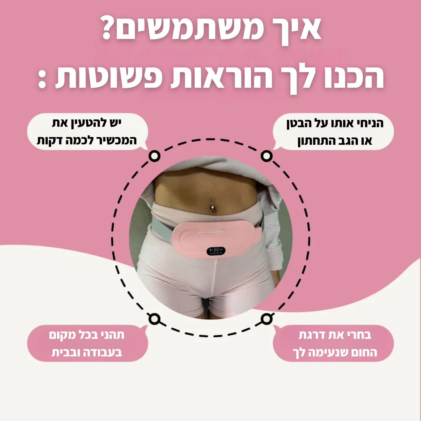 הפתרון לכאבי מחזור